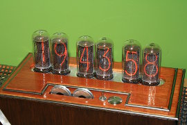 IN-18 Nixie tube clock