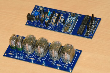 RLB Designs' tube clock