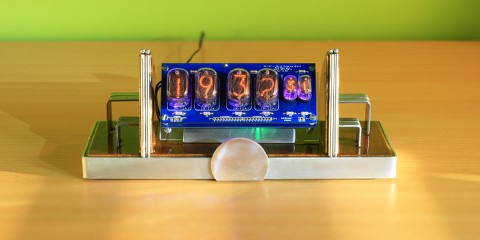RLB Designs' Nixie tube clock